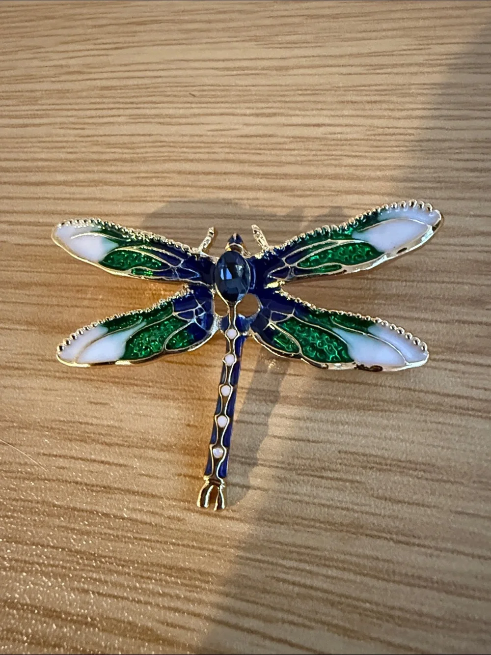 Colorful Dragonfly Brooch Lapel Pin